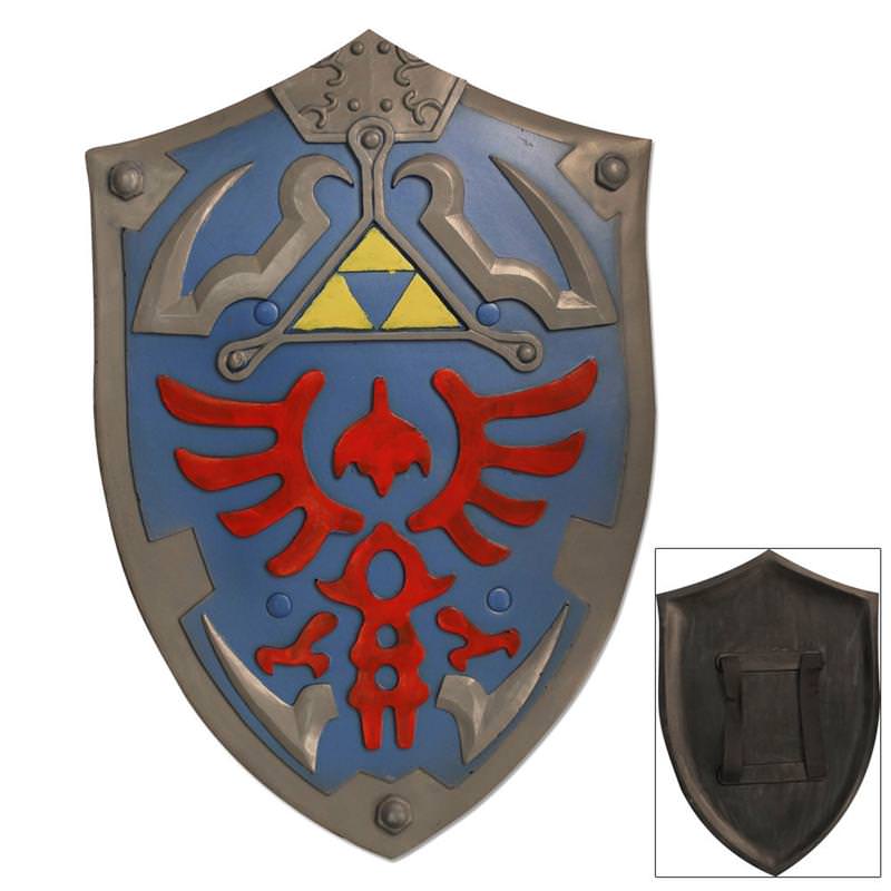 Legend Of ZELDA Foam SHIELD Hylian Link Triforce Cosplay LARP - Tophatter's Army Products & Self Defense Collectible Weapons - Tophatter Daily Deals